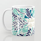 Adventure is Calling - Navy & Mint Palette Coffee Mug Gallery Image 3