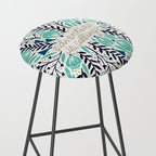 Adventure is Calling - Navy & Mint Palette Stool Gallery Image 2
