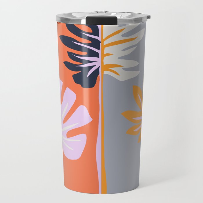 Double-sided leaves Travel Mug Gallery Image 1