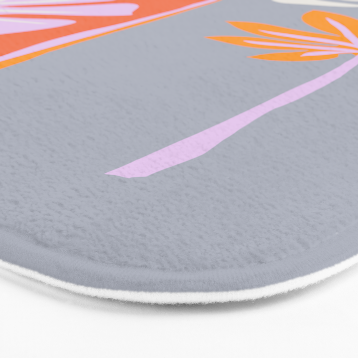 Double-sided leaves Bath Mat Gallery Image 3