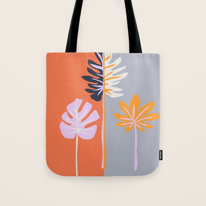 Double-sided leaves Tote Bag Gallery Image 1