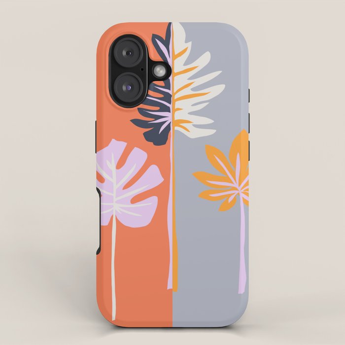 Double-sided leaves iPhone Case