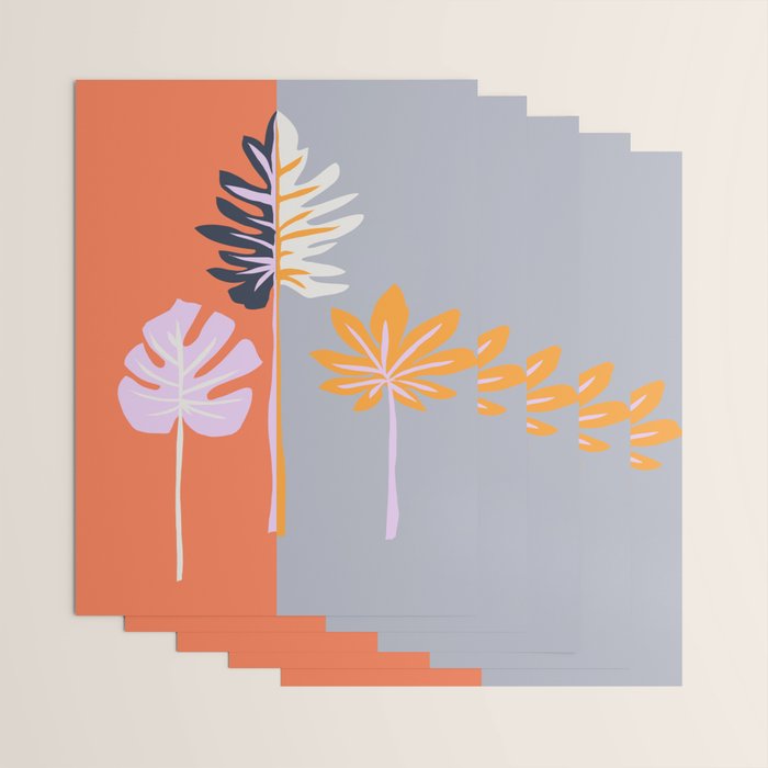 Double-sided leaves Wrapping Paper Gallery Image 3