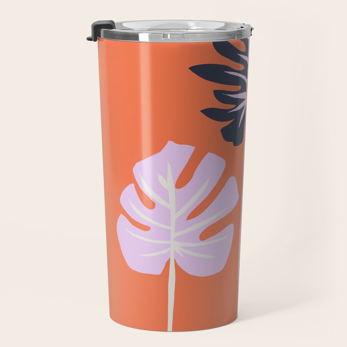 Double-sided leaves Travel Mug Gallery Image 3