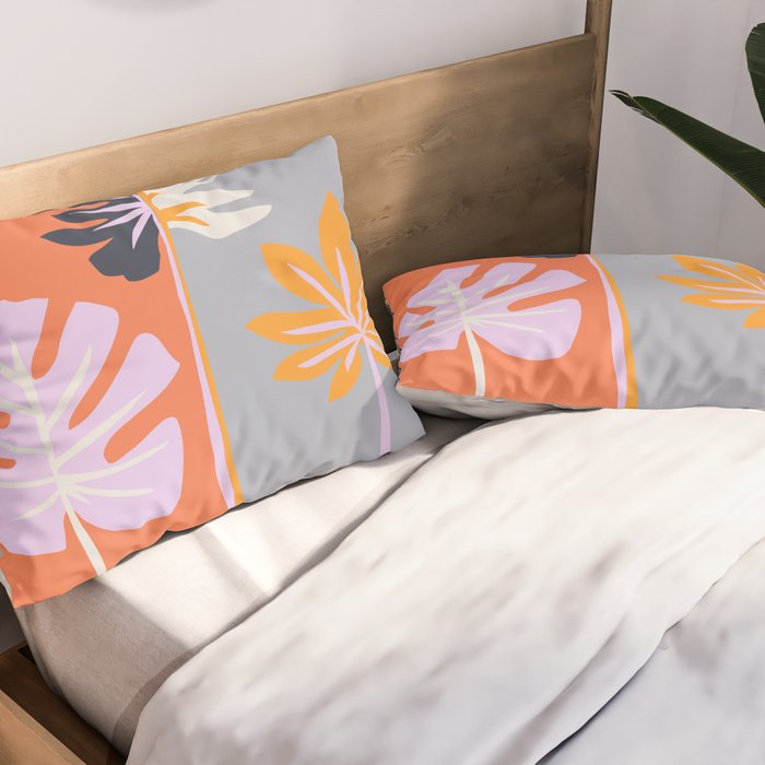 Double-sided leaves Pillow Sham Gallery Image 2