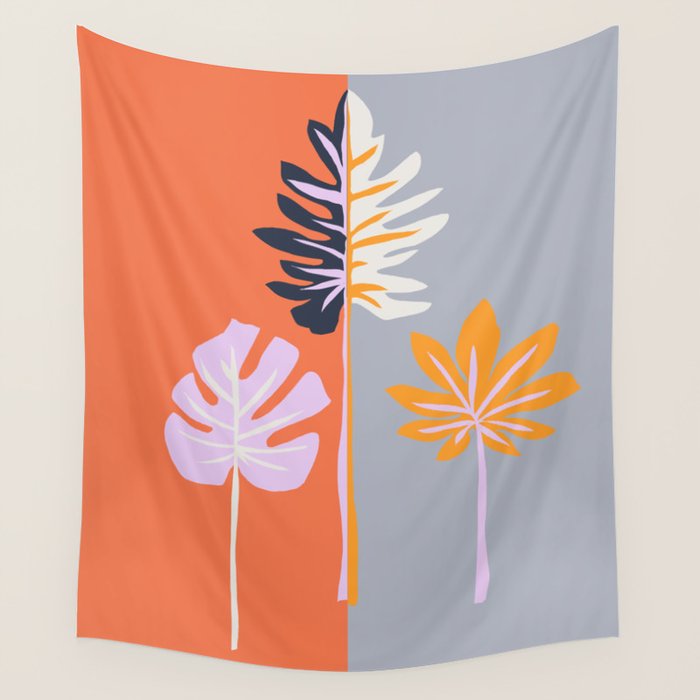 Double-sided leaves Wall Tapestry Gallery Image 4