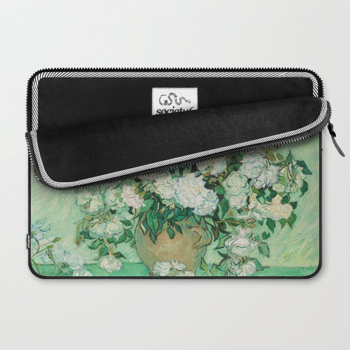 Roses, Vincent Van Gogh Laptop Sleeve Gallery Image 2