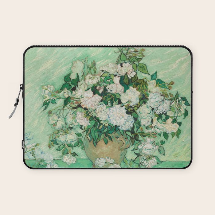 Roses, Vincent Van Gogh Laptop Sleeve Gallery Image 1