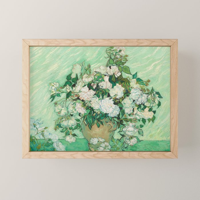 Roses, Vincent Van Gogh Mini Art Print Gallery Image 1