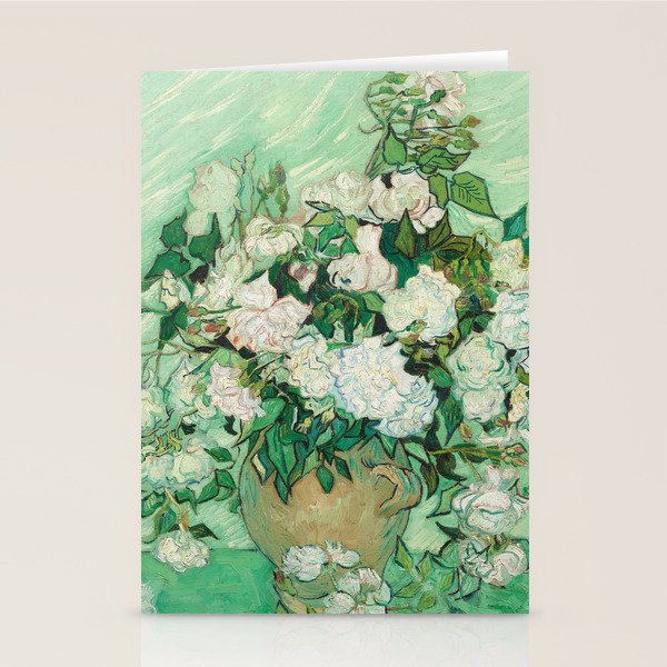 Roses, Vincent Van Gogh Stationery Card Gallery Image 1