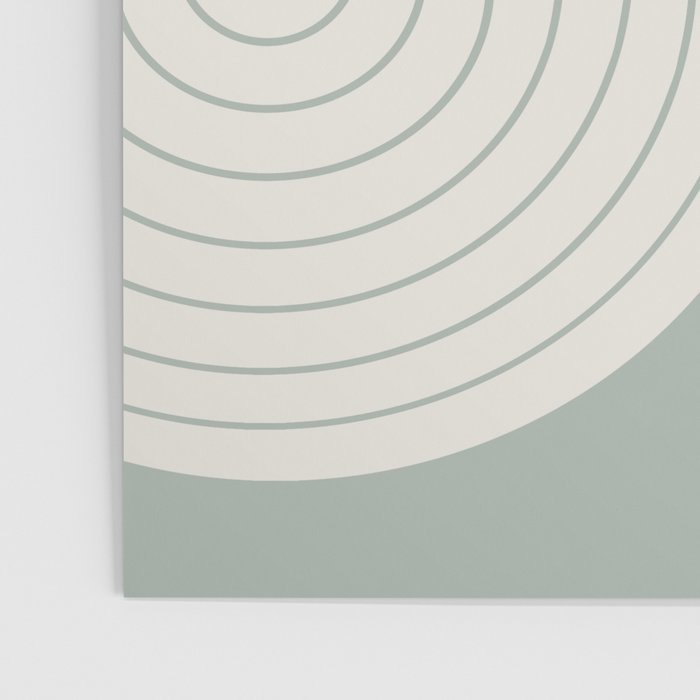 Two Tone Line Curvature LIII Poster Gallery Image 3