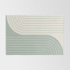 Two Tone Line Curvature LIII Rug Gallery Image 2