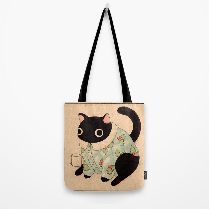 Christmas Cat 02 Tote Bag Gallery Image 2