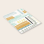 Block print geometrics Notebook Gallery Image 3