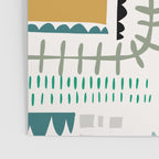 Block print geometrics Poster Gallery Image 3