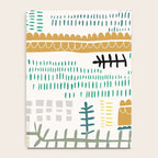 Block print geometrics Notebook Gallery Image 4