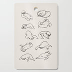 More Sleep Sloth Cutting Board Gallery Image 1