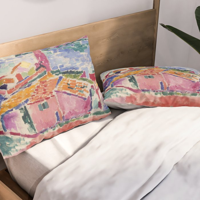 Henri matisse Landscape at Collioure Pillow Sham Gallery Image 2