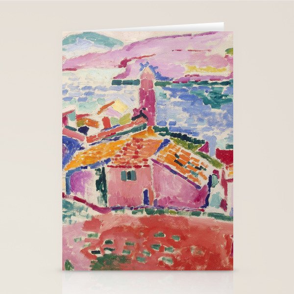 Henri matisse Landscape at Collioure Stationery Card Gallery Image 2