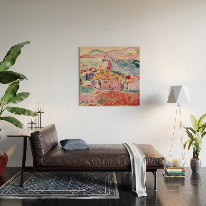Henri matisse Landscape at Collioure Wood Wall Art Gallery Image 2