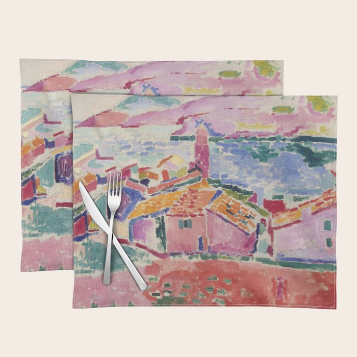 Henri matisse Landscape at Collioure Placemat Gallery Image 1