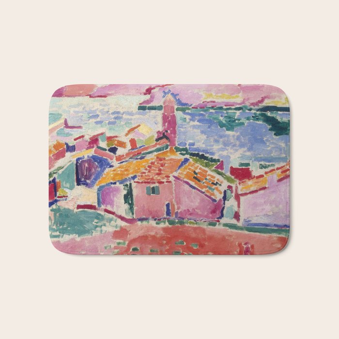 Henri matisse Landscape at Collioure Bath Mat Gallery Image 1