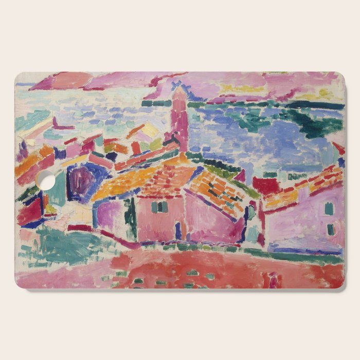 Henri matisse Landscape at Collioure Cutting Board Gallery Image 1