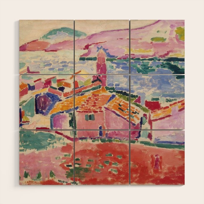 Henri matisse Landscape at Collioure Wood Wall Art Gallery Image 1