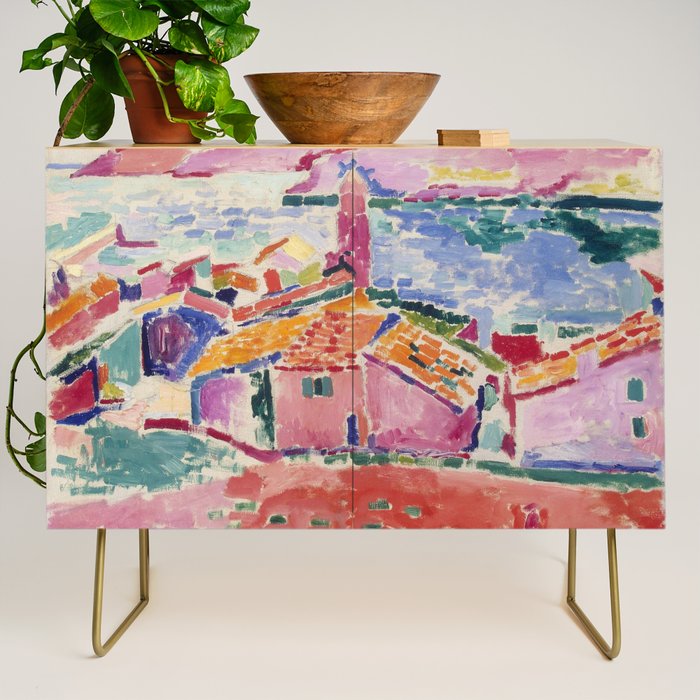 Henri matisse Landscape at Collioure Credenza Gallery Image 1