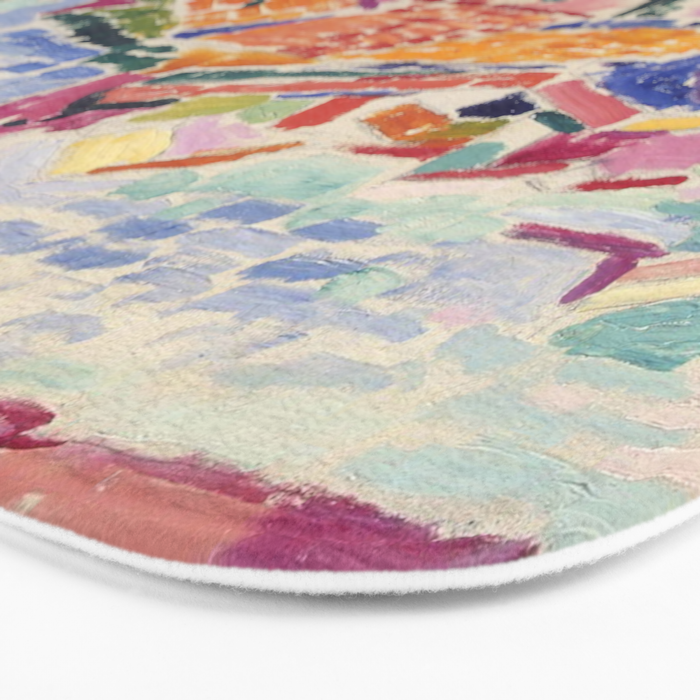 Henri matisse Landscape at Collioure Bath Mat Gallery Image 3