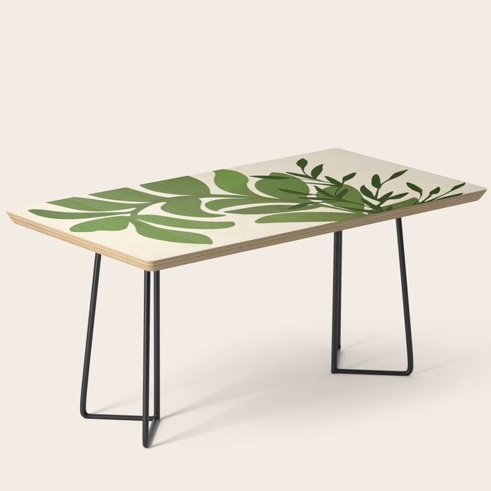 Boho Bouquet Vintage Botanical Illustration Coffee Table Gallery Image 1