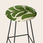 Boho Bouquet Vintage Botanical Illustration Stool Gallery Image 2