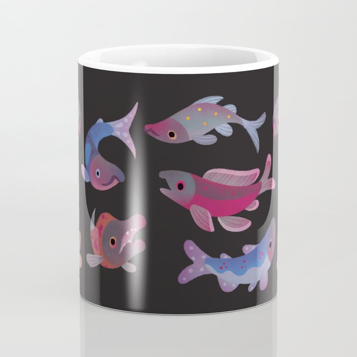 Salmon - dark Coffee Mug Gallery Image 4