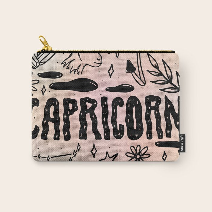 Celestial Capricorn Carry All Pouch Gallery Image 1