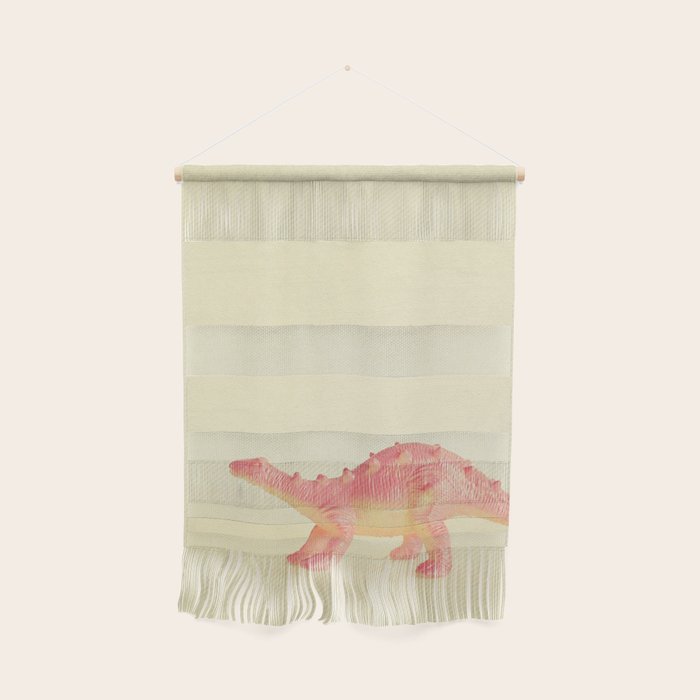 Pink Dinosaur Wall Hanging Gallery Image 1
