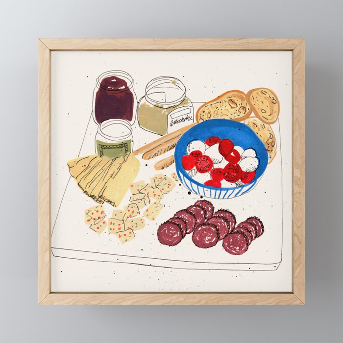 Charcuterie Mini Art Print Gallery Image 1