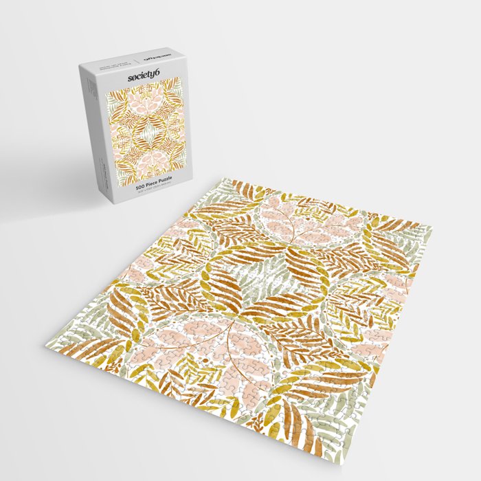 Rustic Leaf Medley Y Jigsaw Puzzle Gallery Image 2