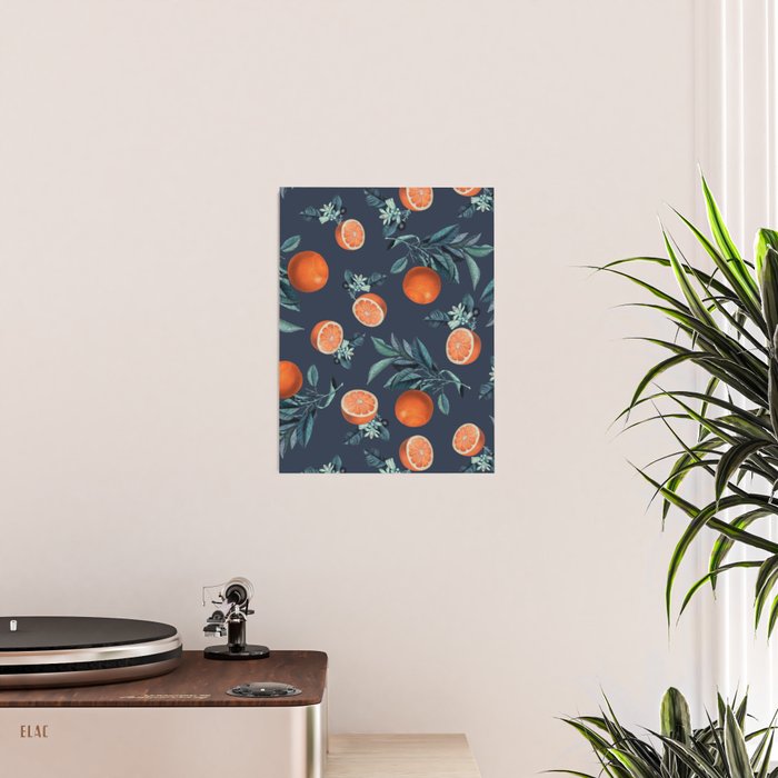 Lemon and Leaf Pattern VI Poster Gallery Image 2
