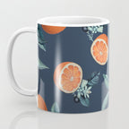 Lemon and Leaf Pattern VI Coffee Mug Gallery Image 3