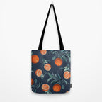 Lemon and Leaf Pattern VI Tote Bag Gallery Image 2