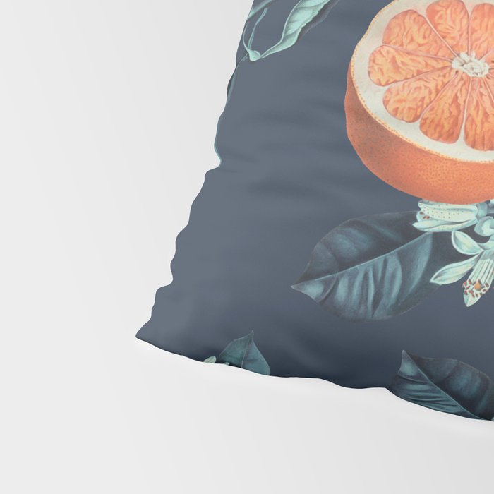 Lemon and Leaf Pattern VI Pillow Sham Gallery Image 4