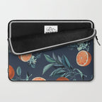 Lemon and Leaf Pattern VI Laptop Sleeve Gallery Image 2