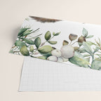 Cute Squirrel and Woodland, Watercolor Wrapping Paper Gallery Image 2