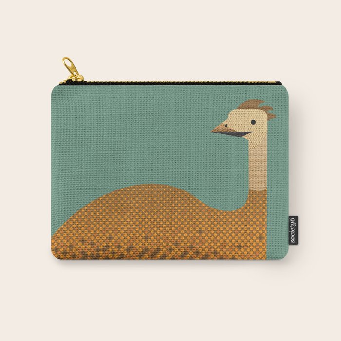 Whimsy Emu Carry All Pouch Gallery Image 1