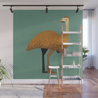 Whimsy Emu Wall Mural Gallery Image 1