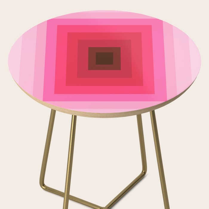 gradient geometric Side Table Gallery Image 2