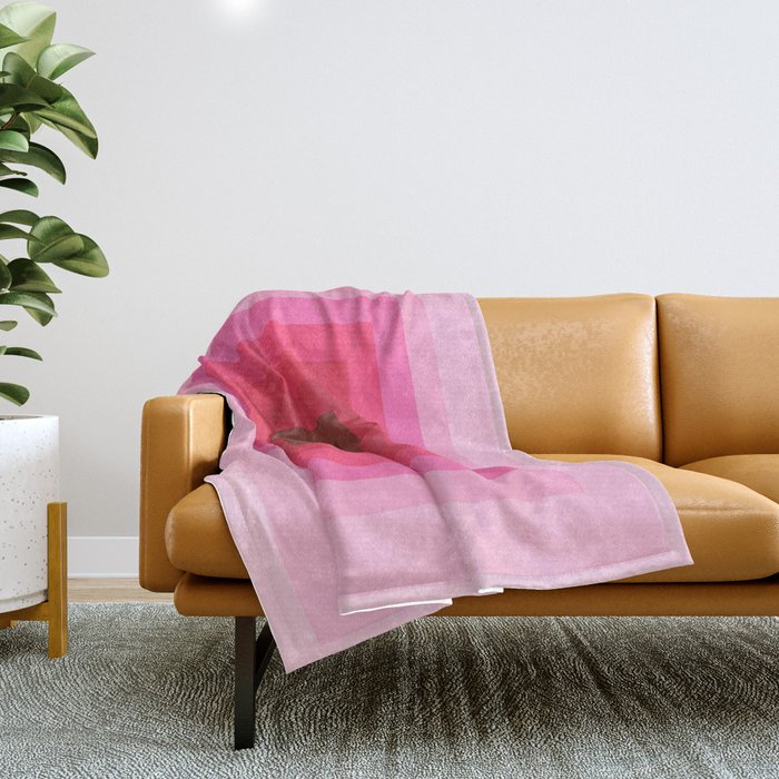gradient geometric Throw Blanket Gallery Image 1