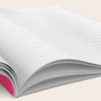 gradient geometric Notebook Gallery Image 2