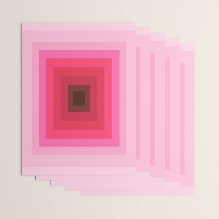 gradient geometric Wrapping Paper Gallery Image 3