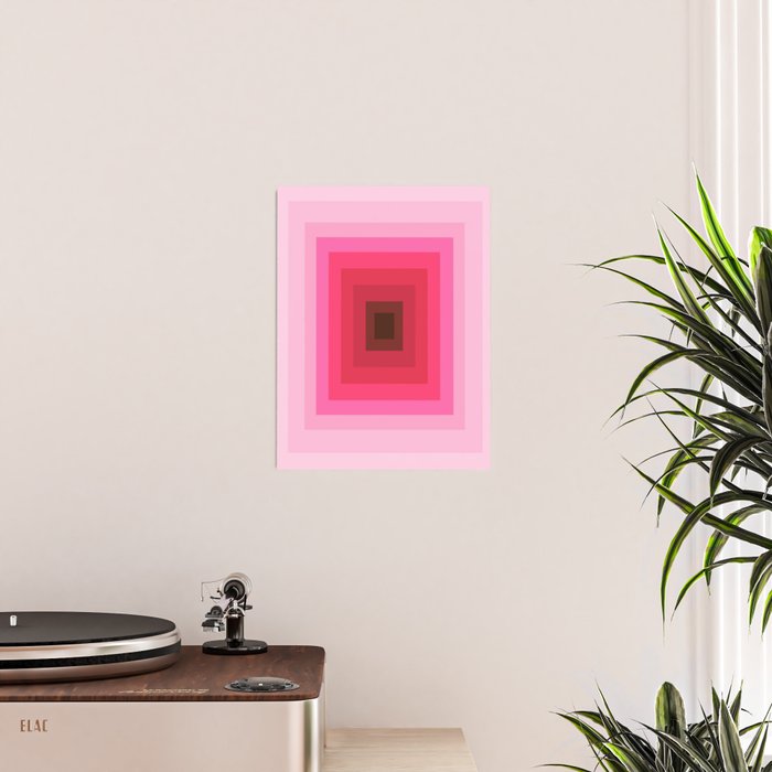 gradient geometric Poster Gallery Image 2